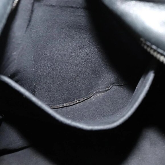 LOUIS VUITTON Monogram Difference Clarkson Bag Leather Black M92402 Auth BA4980 - Picture 13 of 16